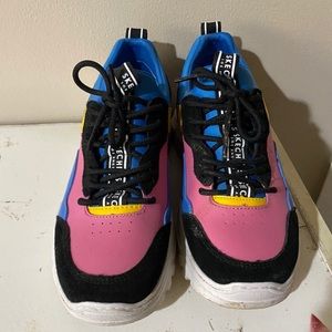 Multi colored sneakers